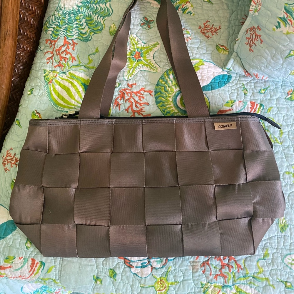 Seatbelt Purse Conley Grey